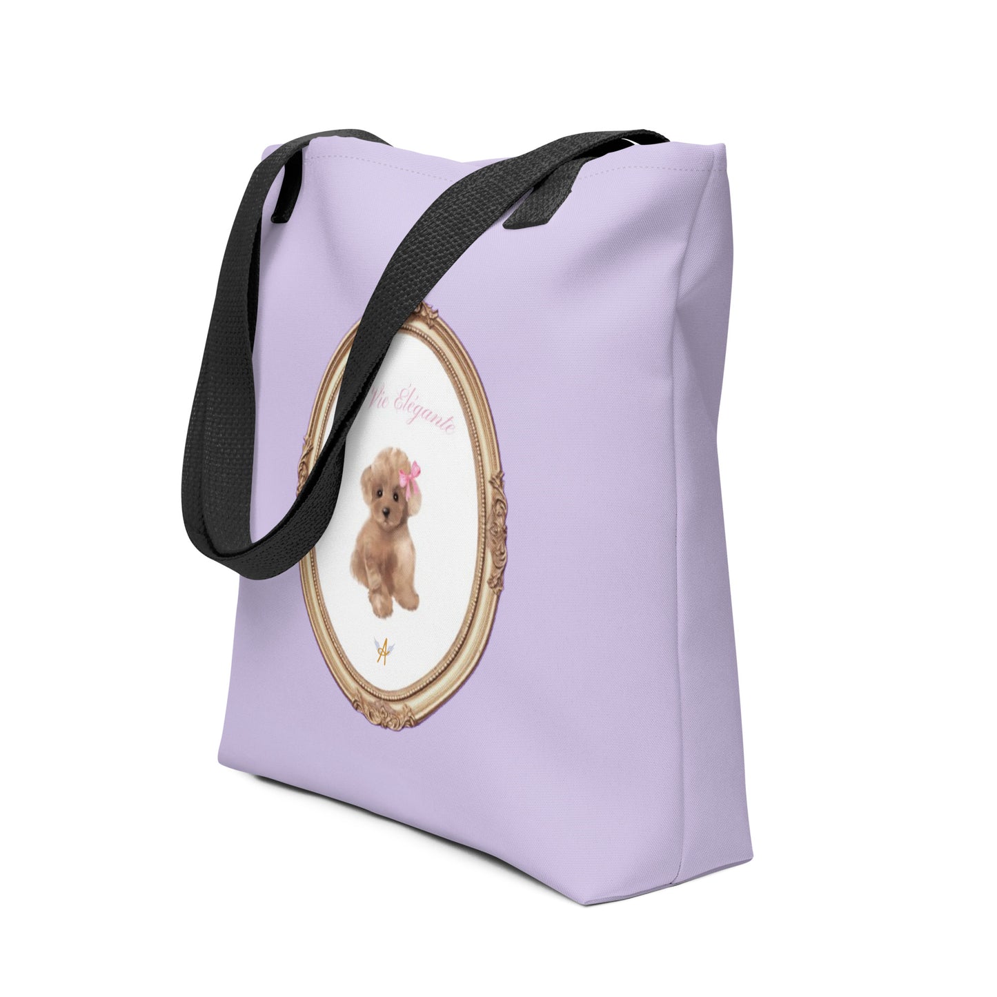 Twilight Hugo Toy Poodle Tote bag