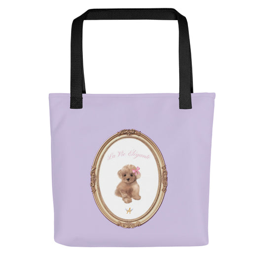 Twilight Hugo Toy Poodle Tote bag