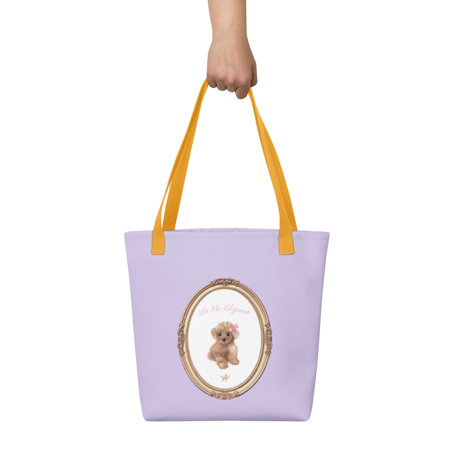 Twilight Hugo Toy Poodle Tote bag