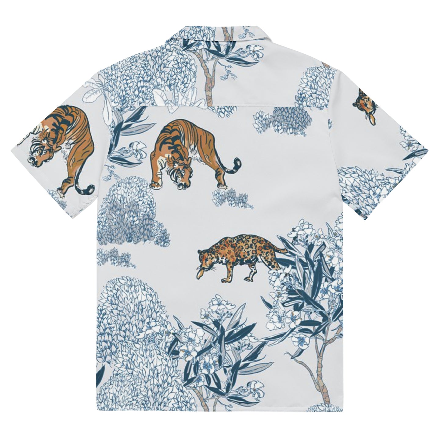 Jungle Tigers Pyjamas Button shirt