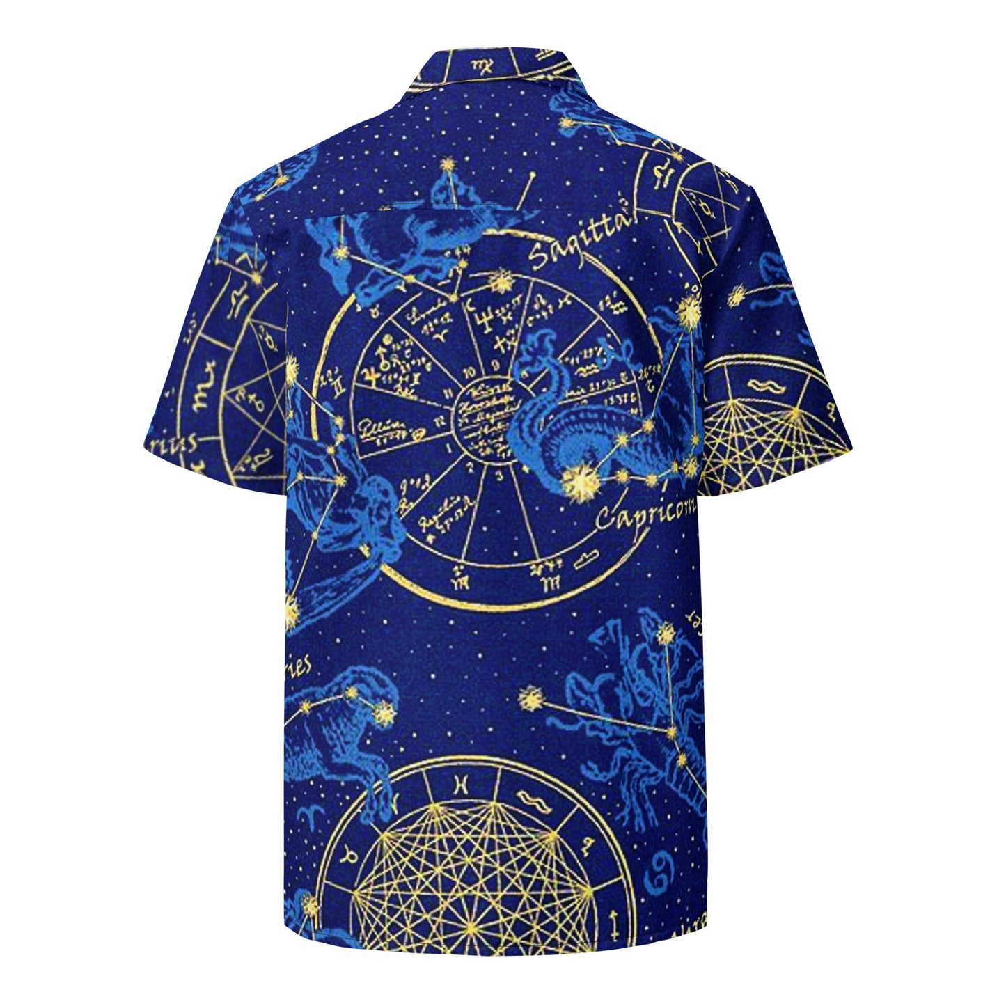 Constellation Zodiac Pyjamas Button Shirt