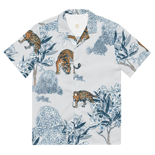 Jungle Tigers Pyjamas Button shirt