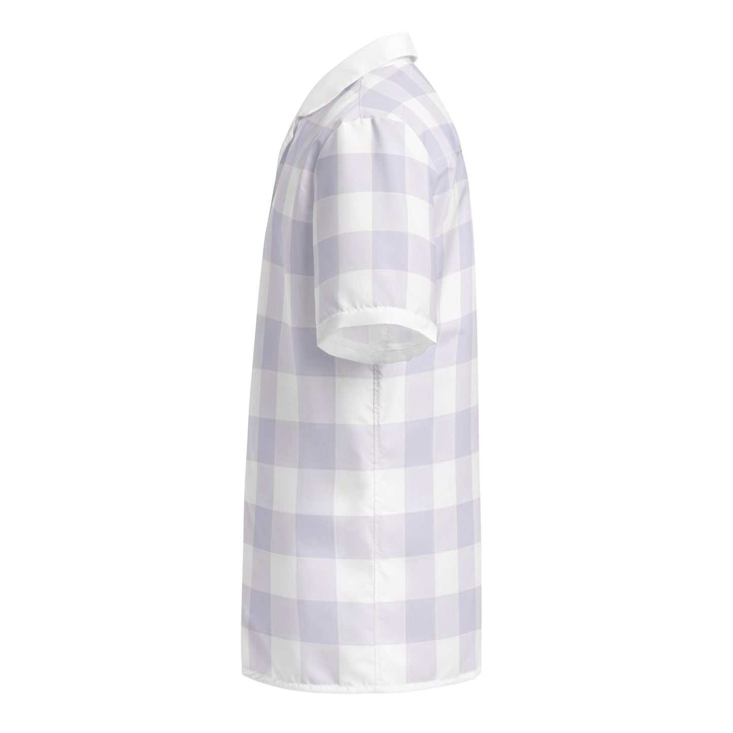 Lilac Gingham Pyjamas Button Shirt