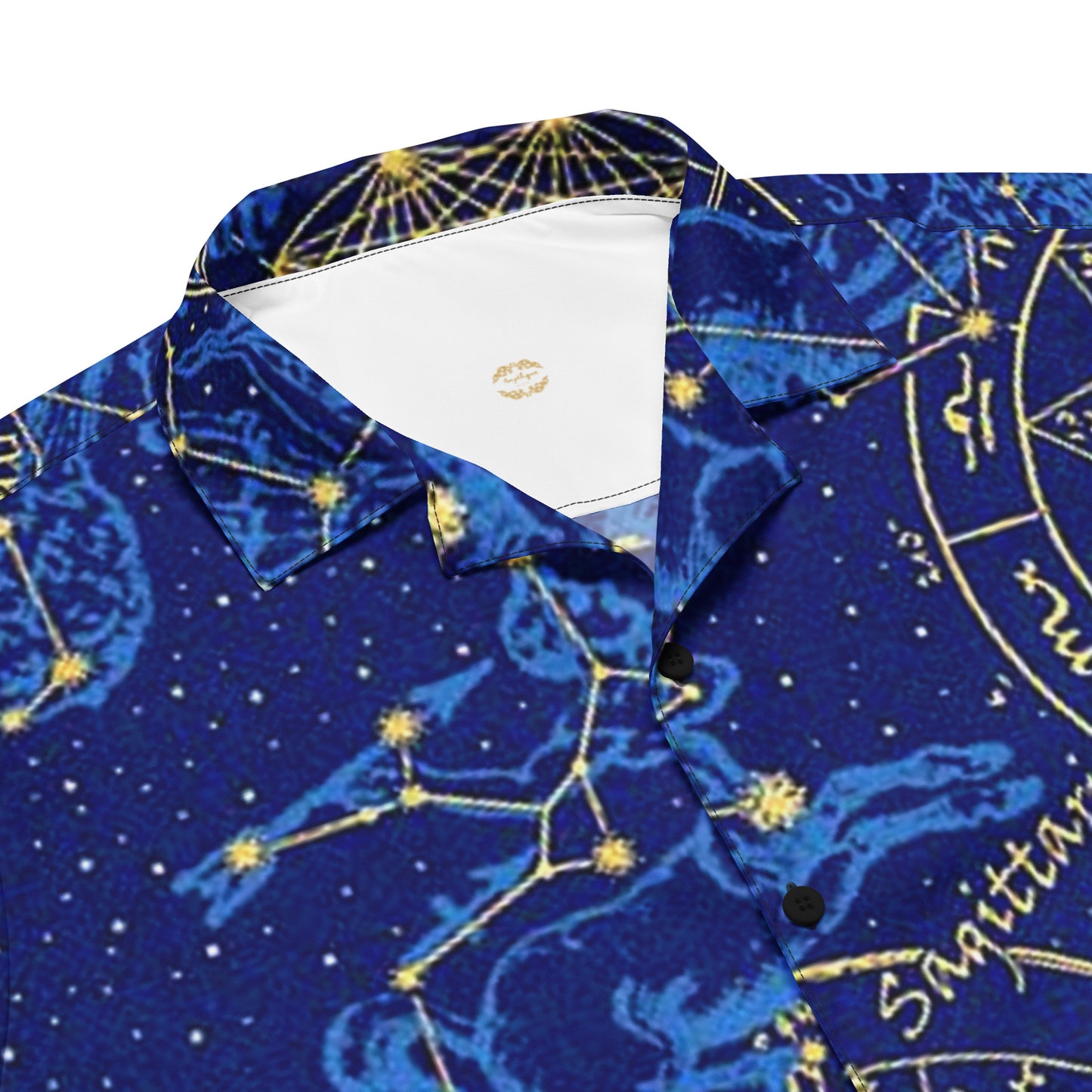 Constellation Zodiac Pyjamas Button Shirt