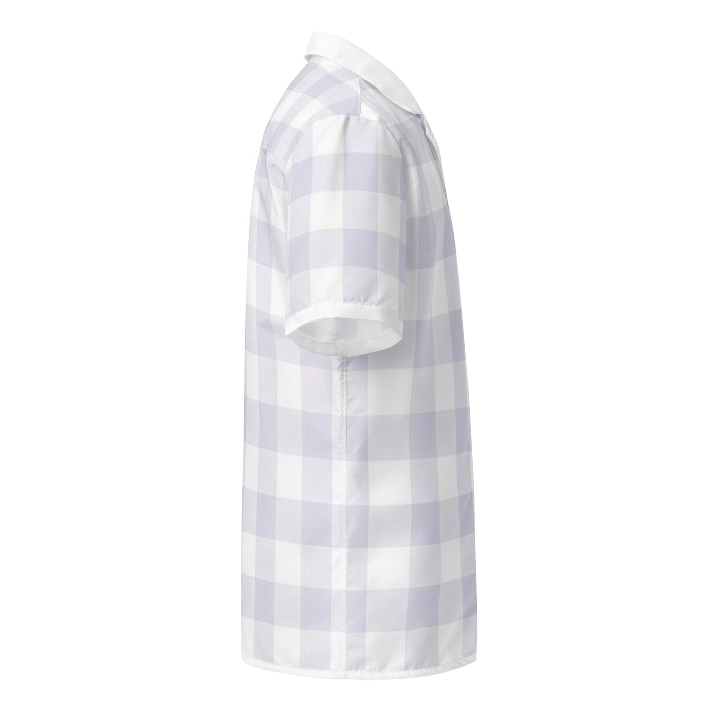 Lilac Gingham Pyjamas Button Shirt