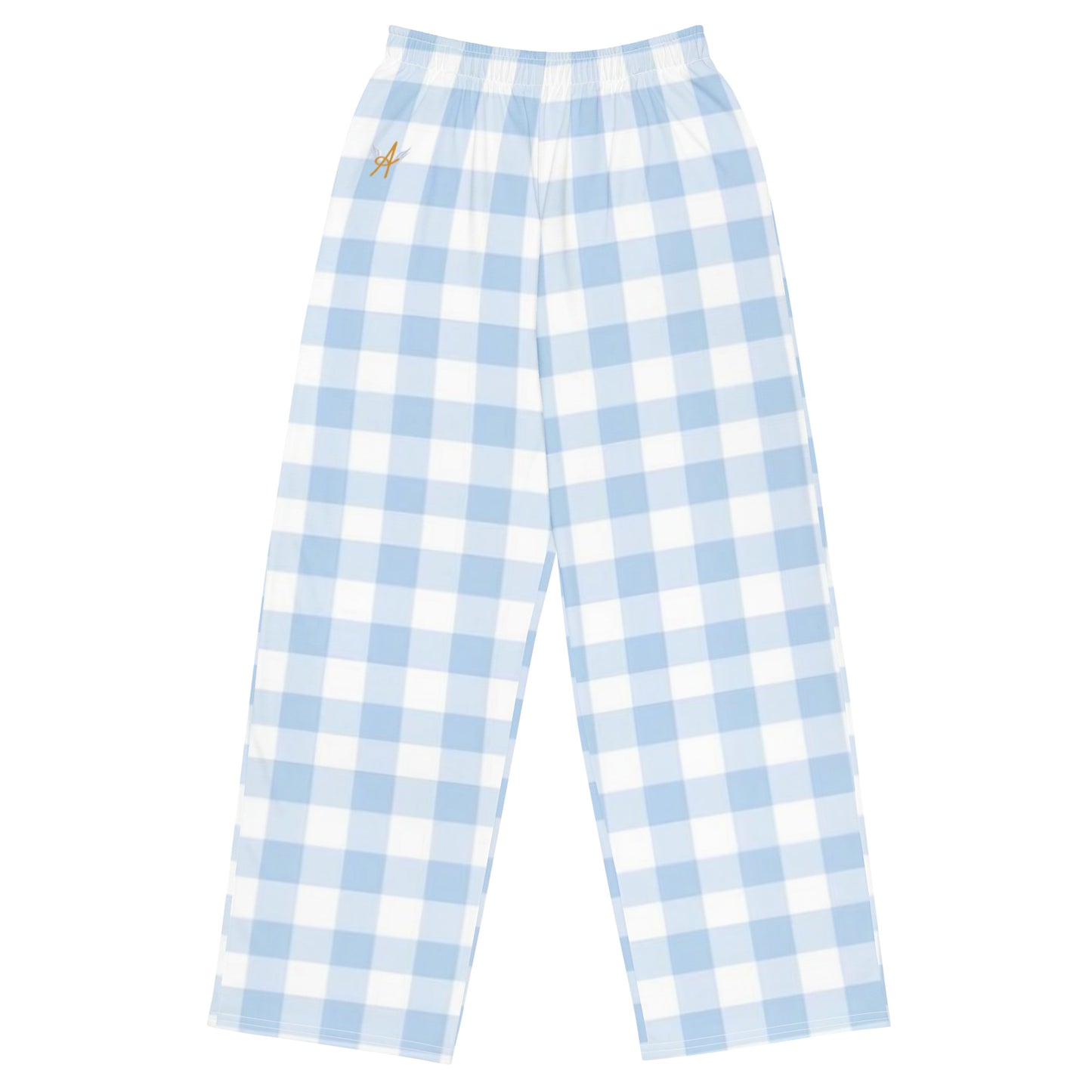 Bleu Gingham Pyjamas Trousers