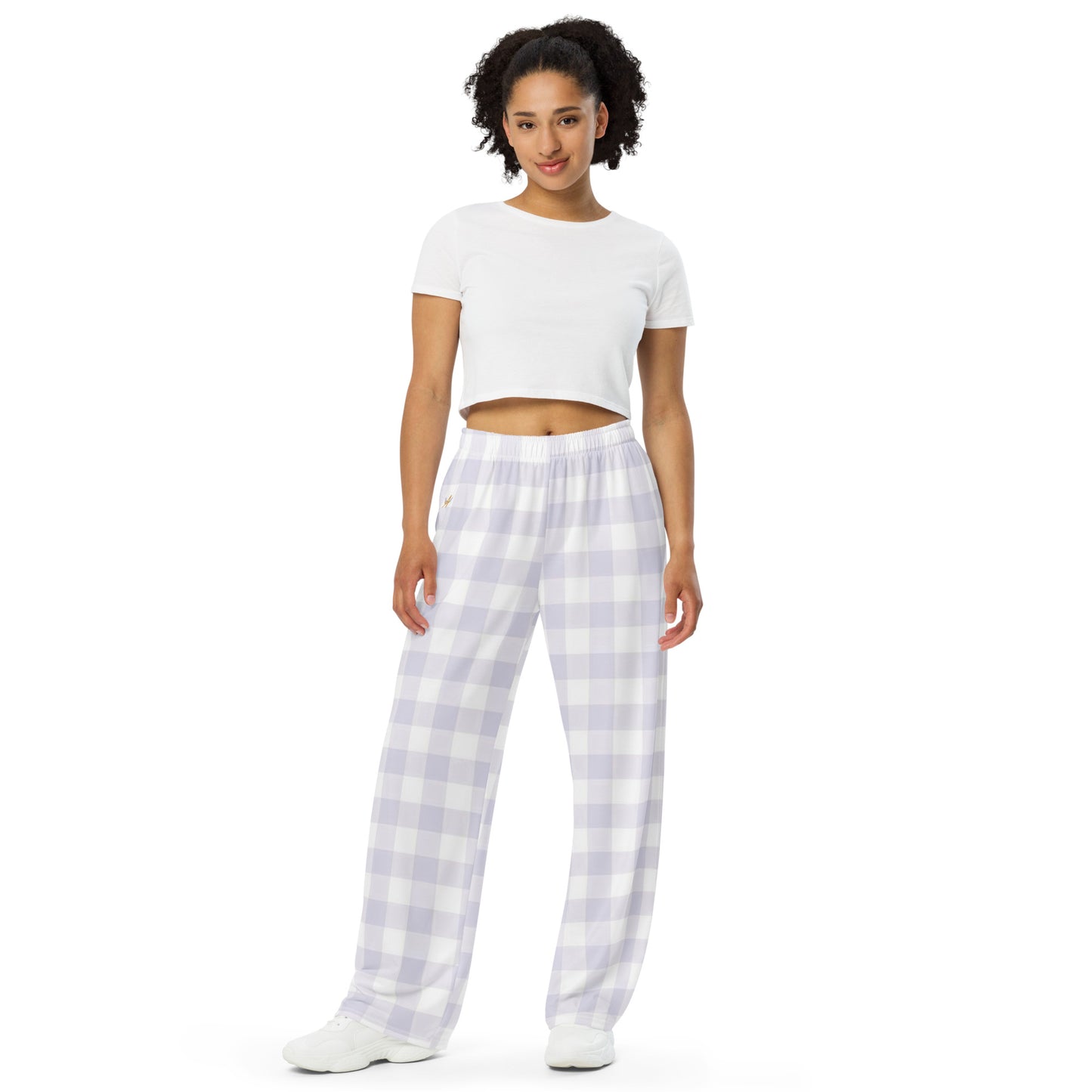 Lilac Gingham Pyjamas Trousers