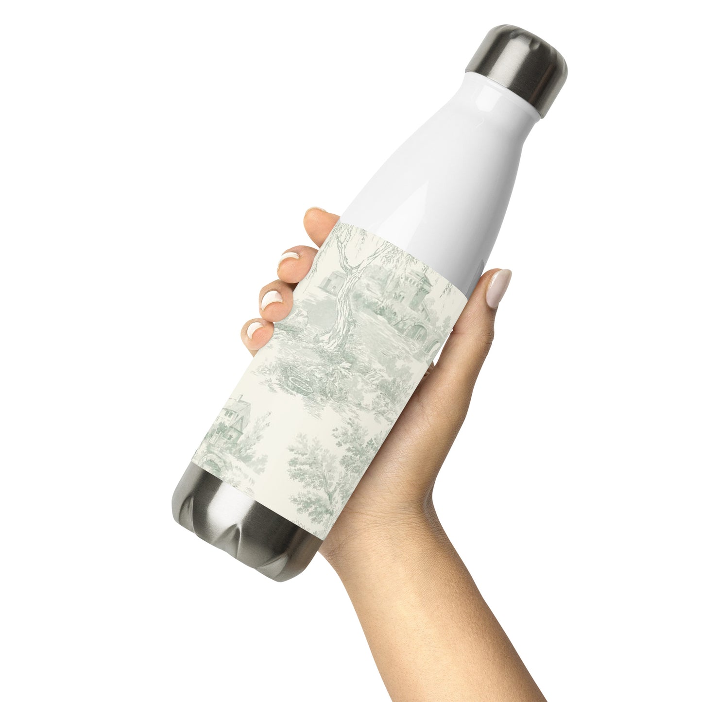 Château Toile de Jouy Stainless Steel Water Bottle