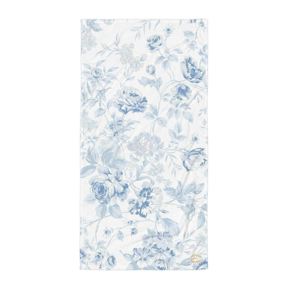 Countryside Bleue Roses Towel