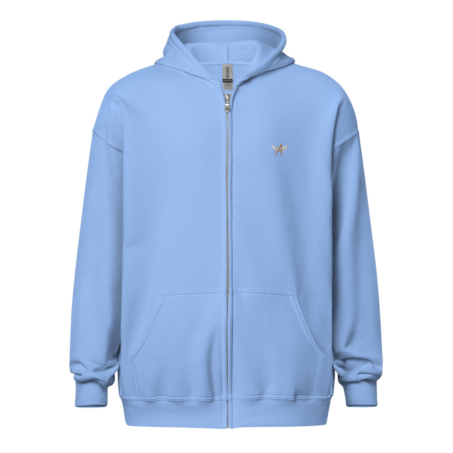 Angélique's Angel Sport Embroidered Zip Up Hoodie