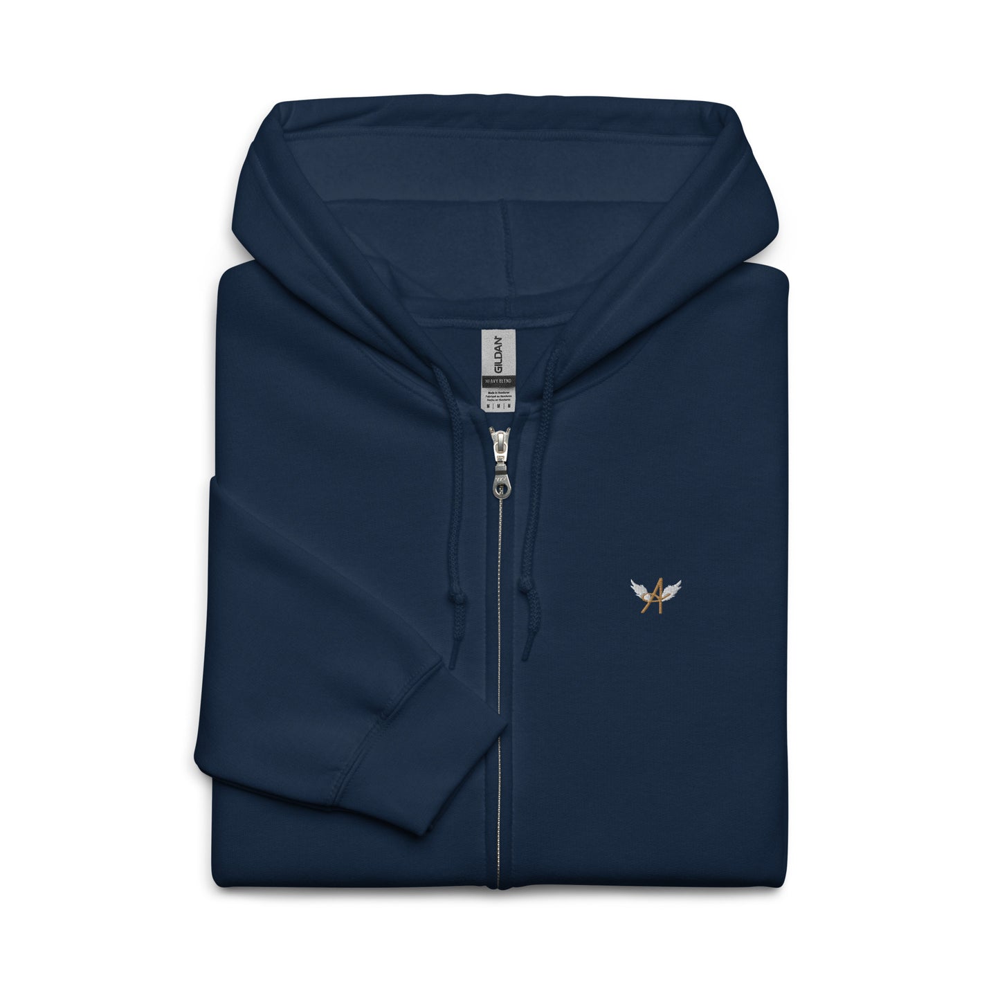 Angélique's Angel Sport Embroidered Zip Up Hoodie