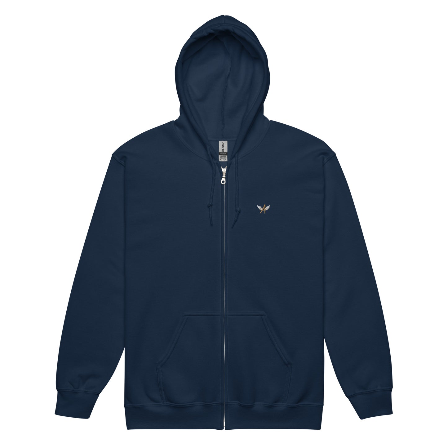 Angélique's Angel Sport Embroidered Zip Up Hoodie