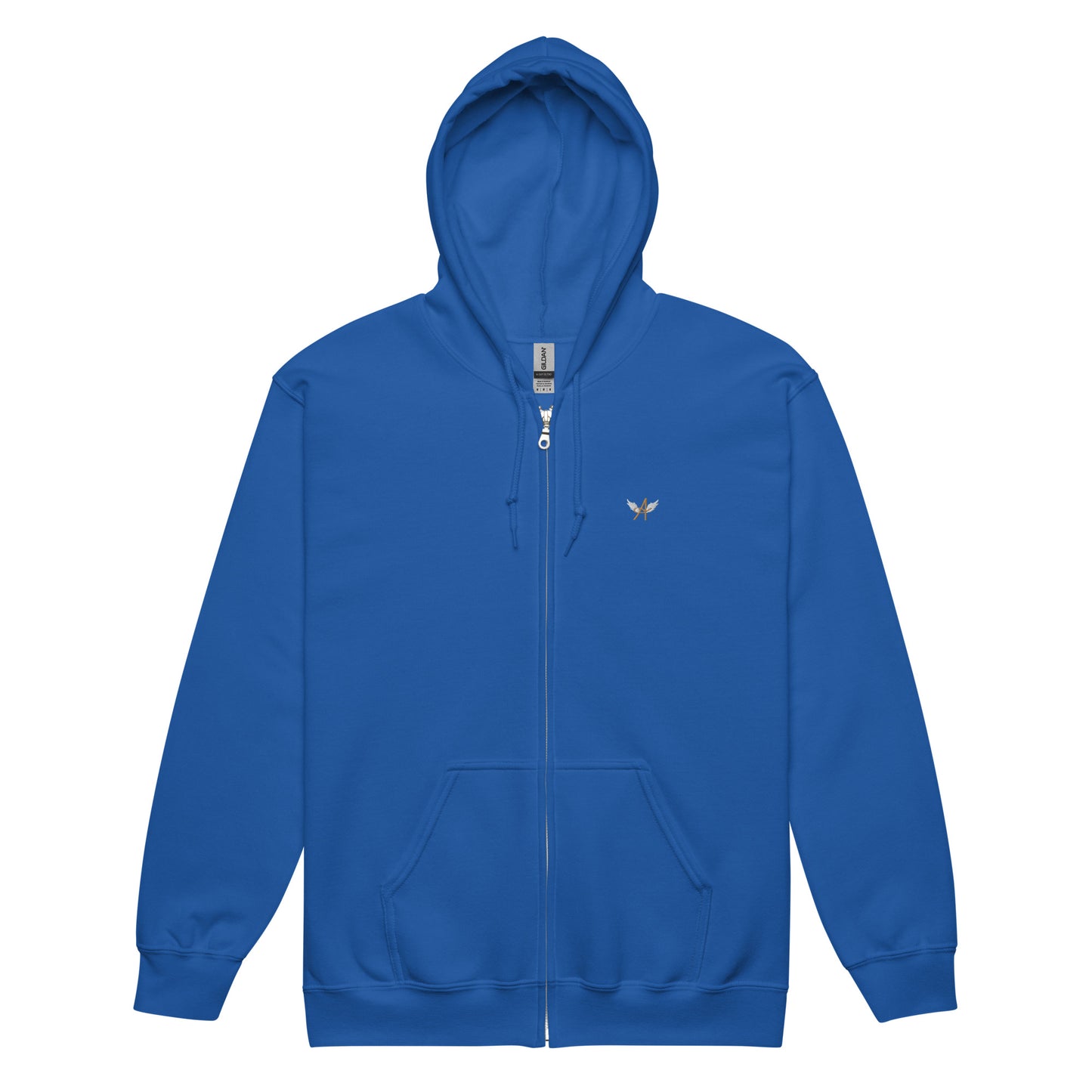 Angélique's Angel Sport Embroidered Zip Up Hoodie