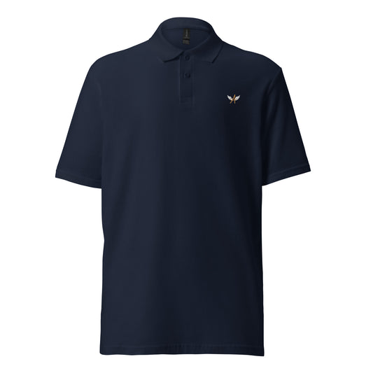 Angélique's Angel Sport Embroidered Pique Polo Shirt