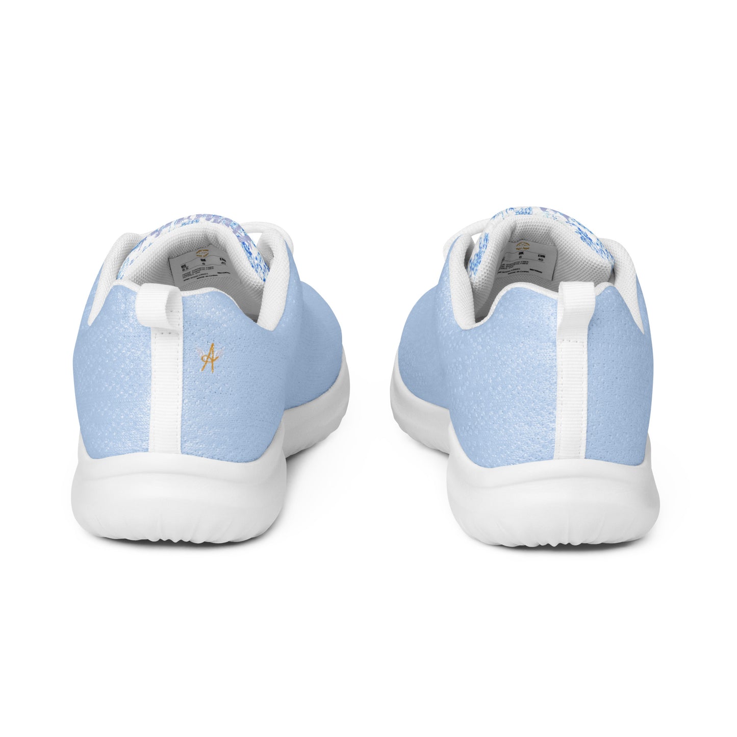 Angélique's Bleu Toile De Jouy Woodland Mon Amour Trainers